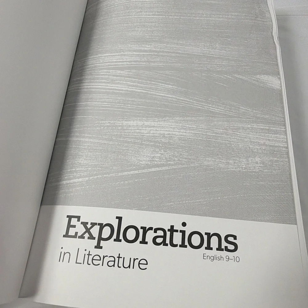 Explorations In Literature K12 Summit‎ Curriculum Grades 9 & 10 PB 2016 Textbook